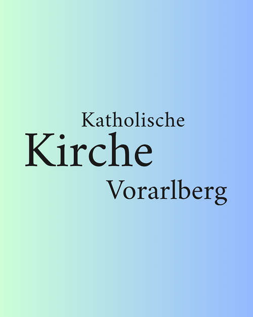 Katholische Kirche Vorarlberg